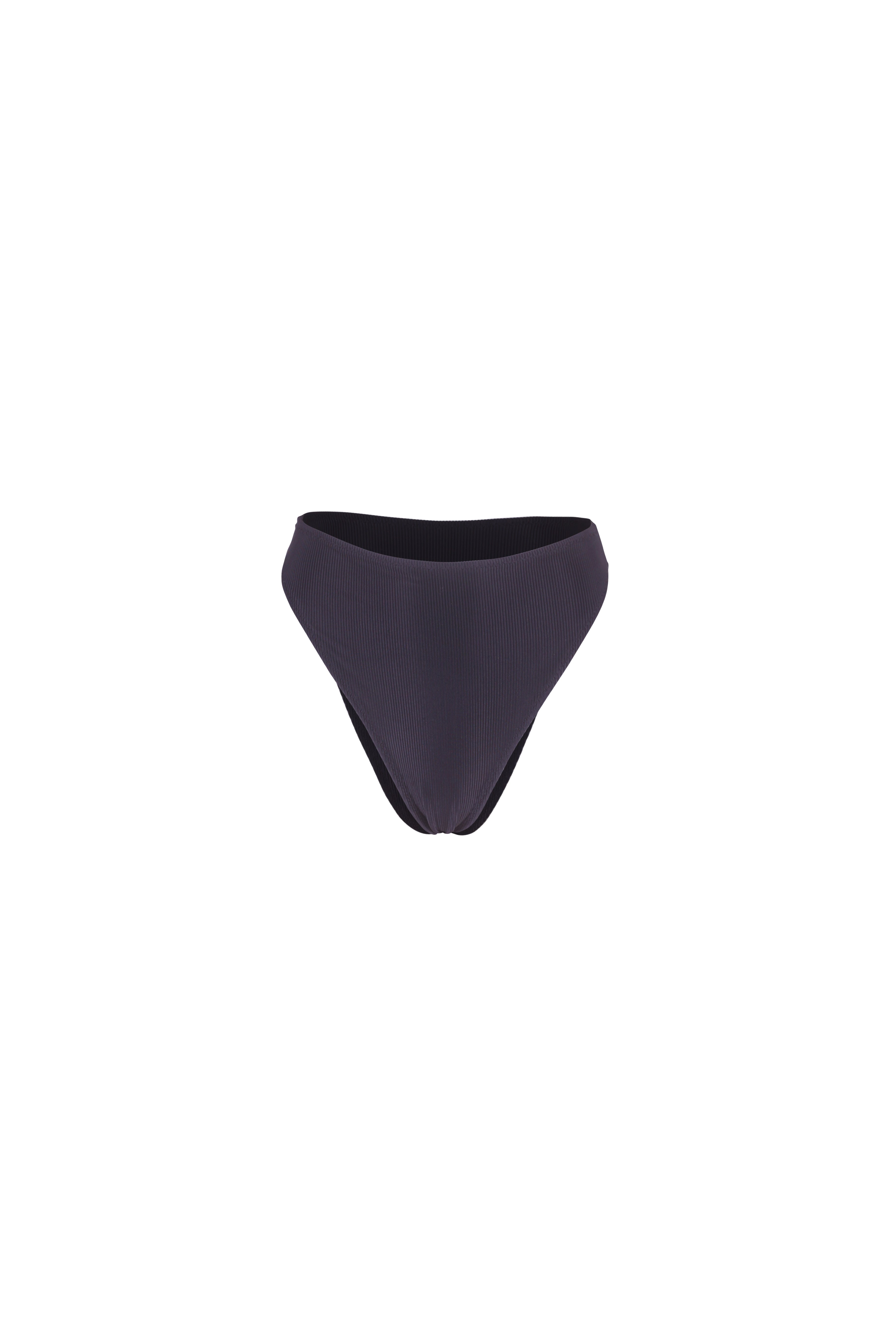 RIBBED BLACK — Bottom alternate view