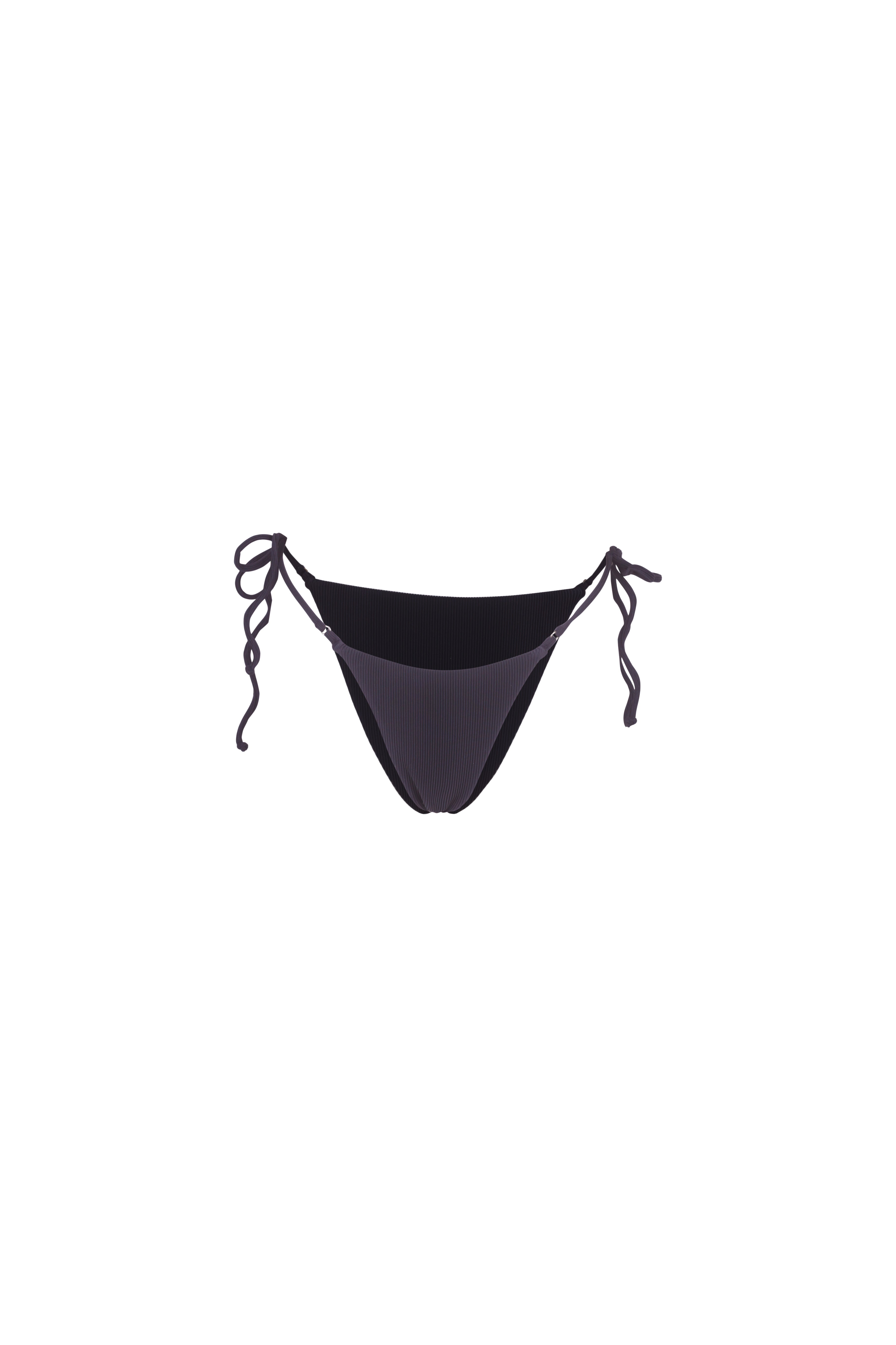 RIBBED BLACK — Bottom alternate view