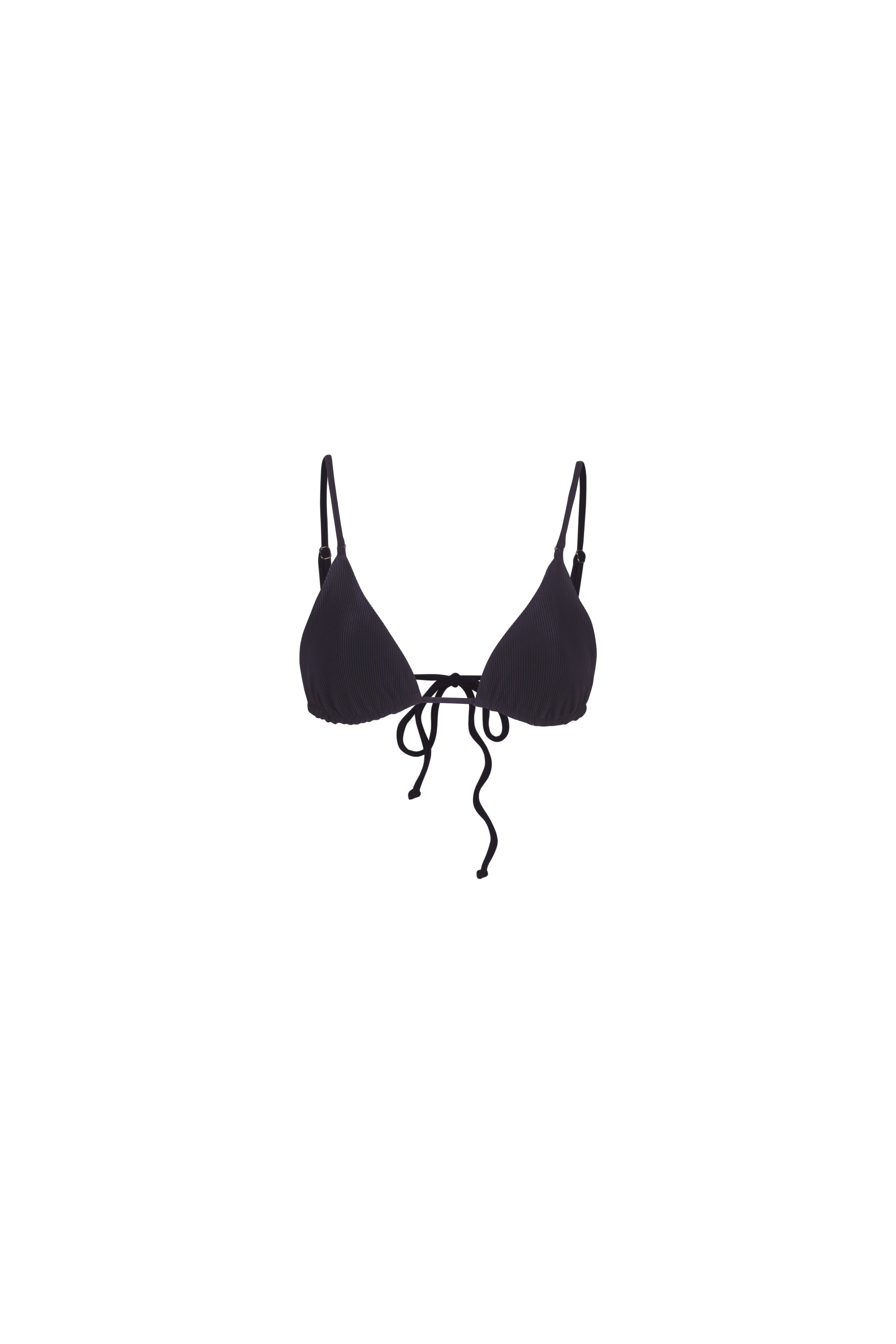 RIBBED BLACK — Top alternate view
