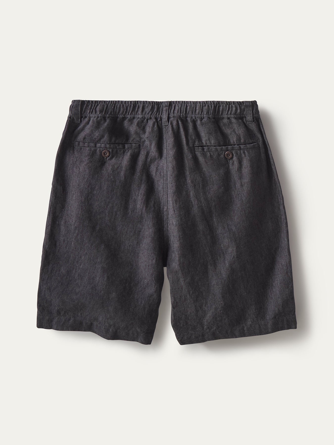 Detail of the waistband and linen texture