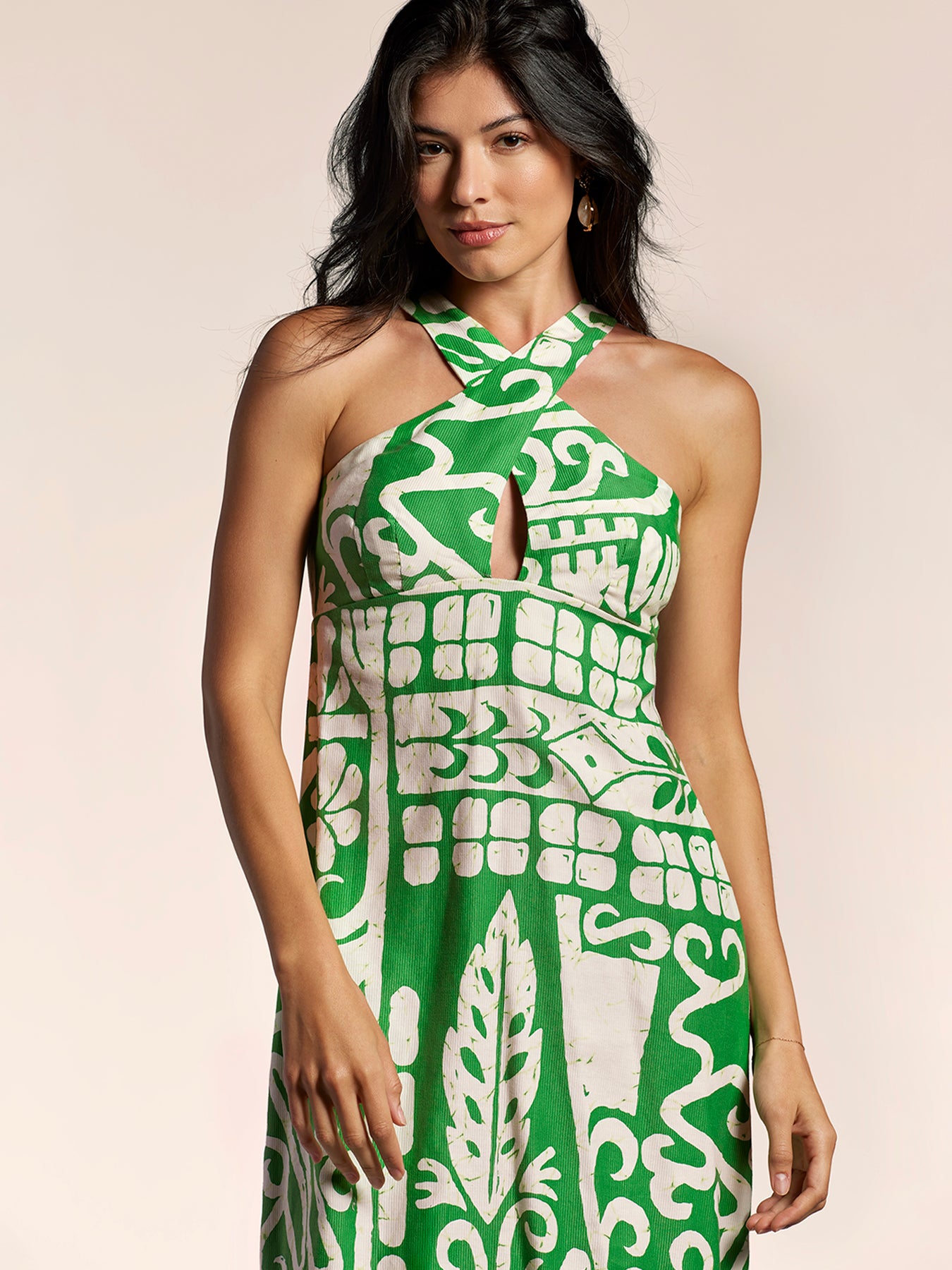 Cross-halter back view