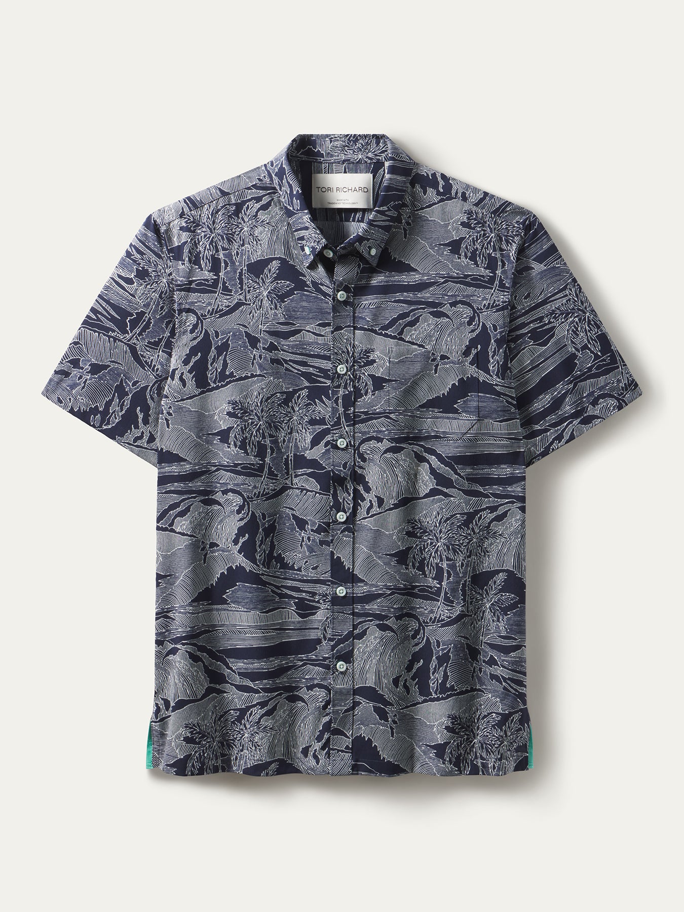 Navy colourway front view