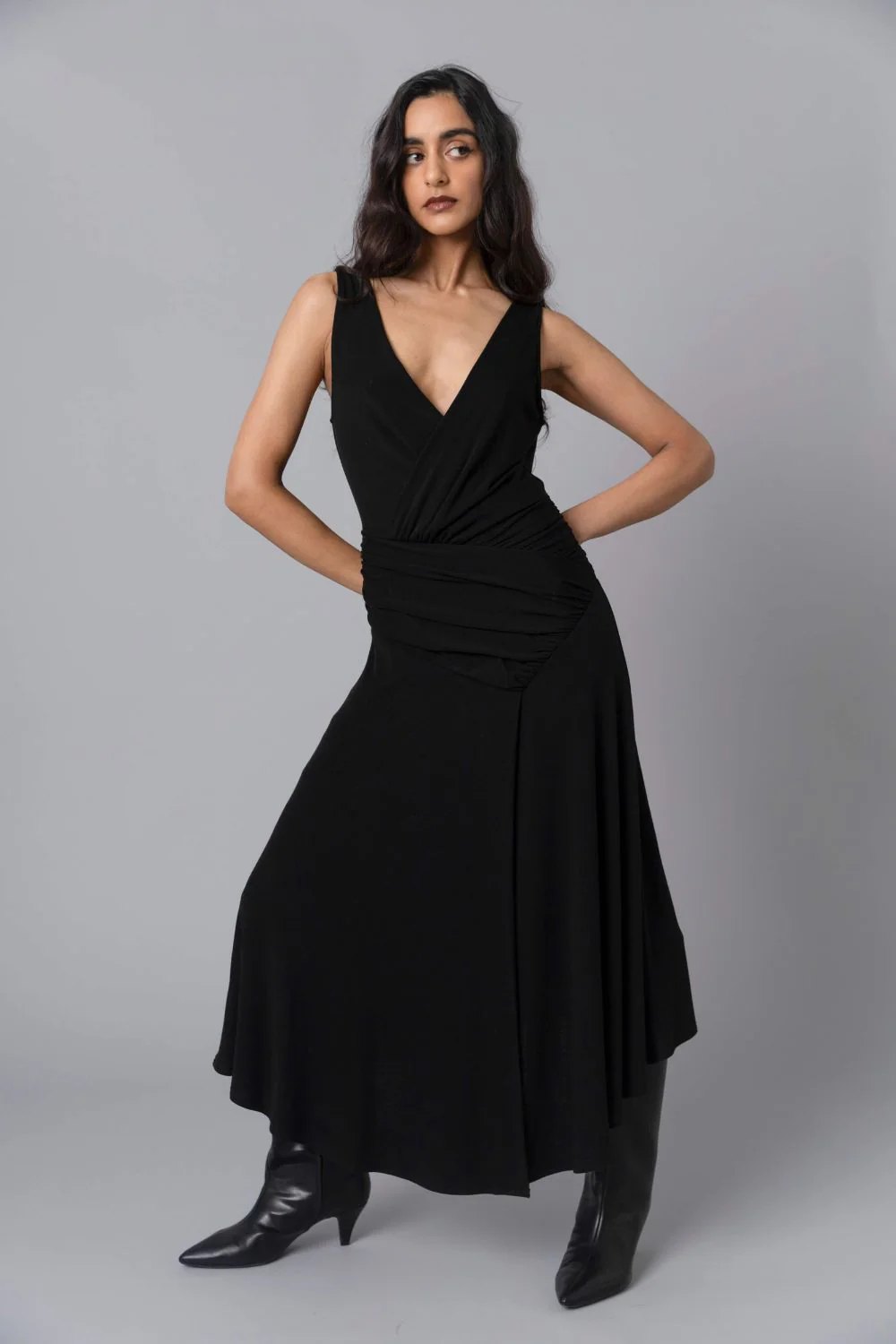 Official Hope for Flowers image 4 — Draped Surplice Dress