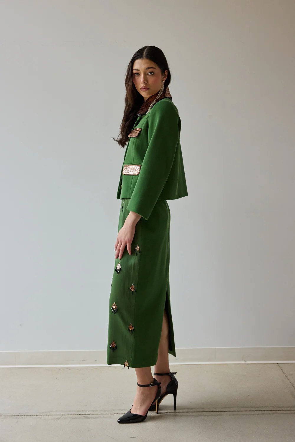 Official Hope for Flowers image 2 — Embellished Micro Jacket