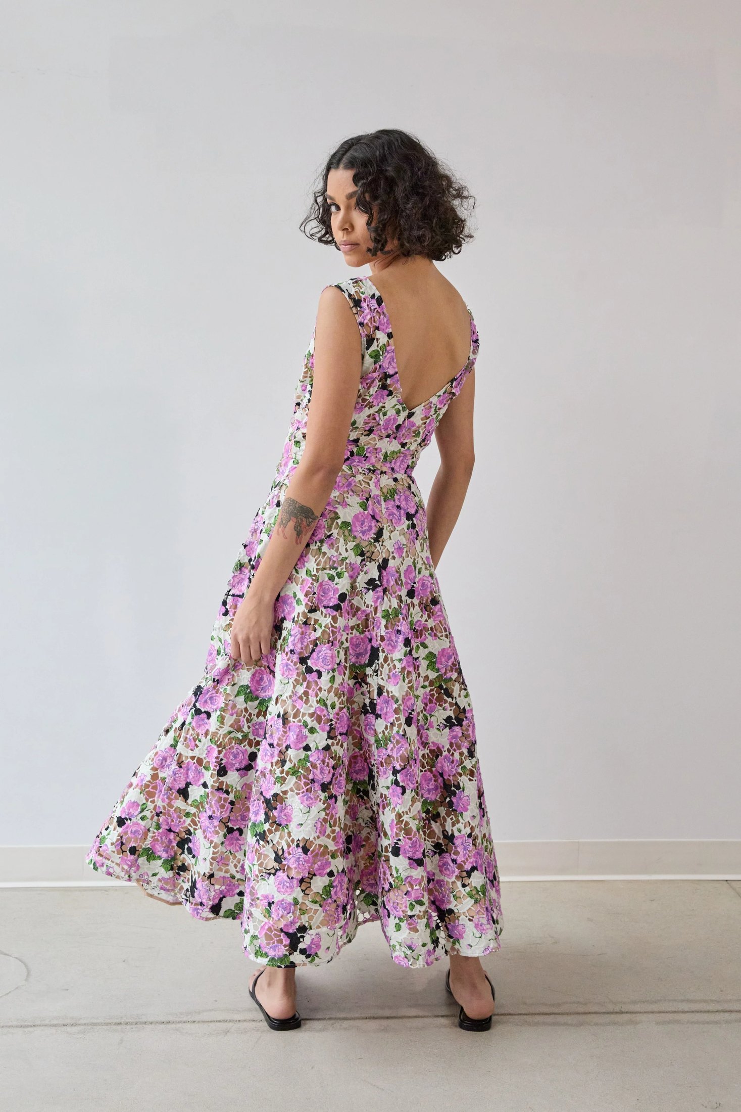 Official alternate/detail view — Flared Frock
