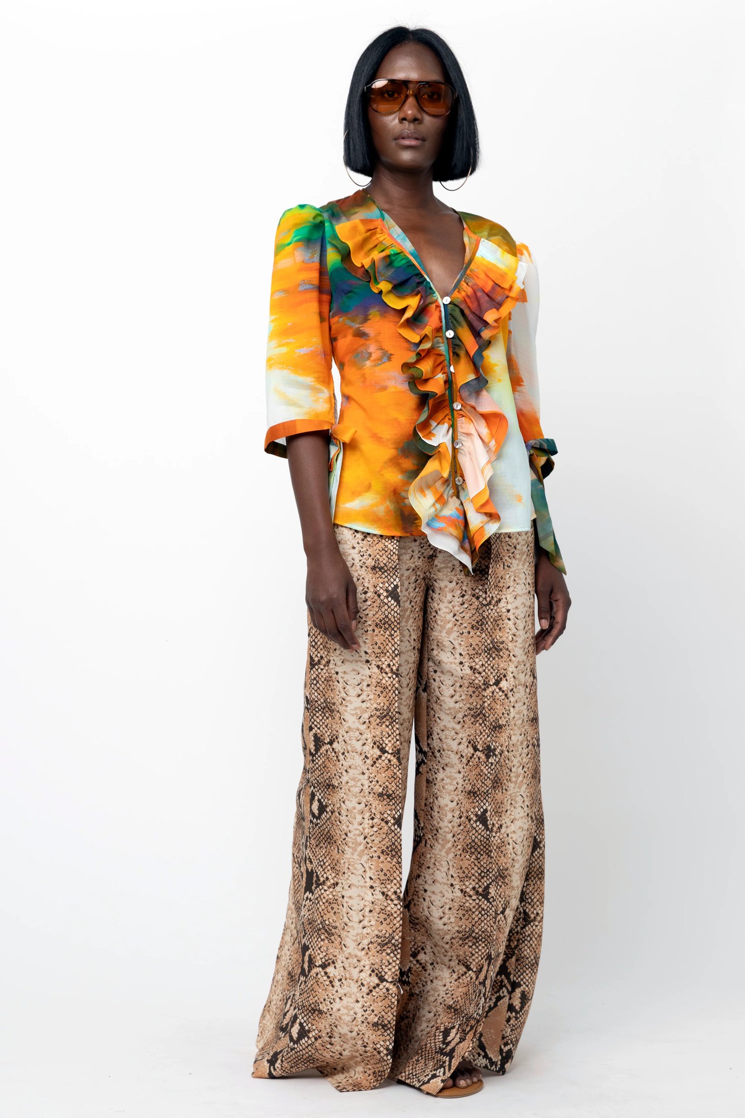Front Slit Palazzo