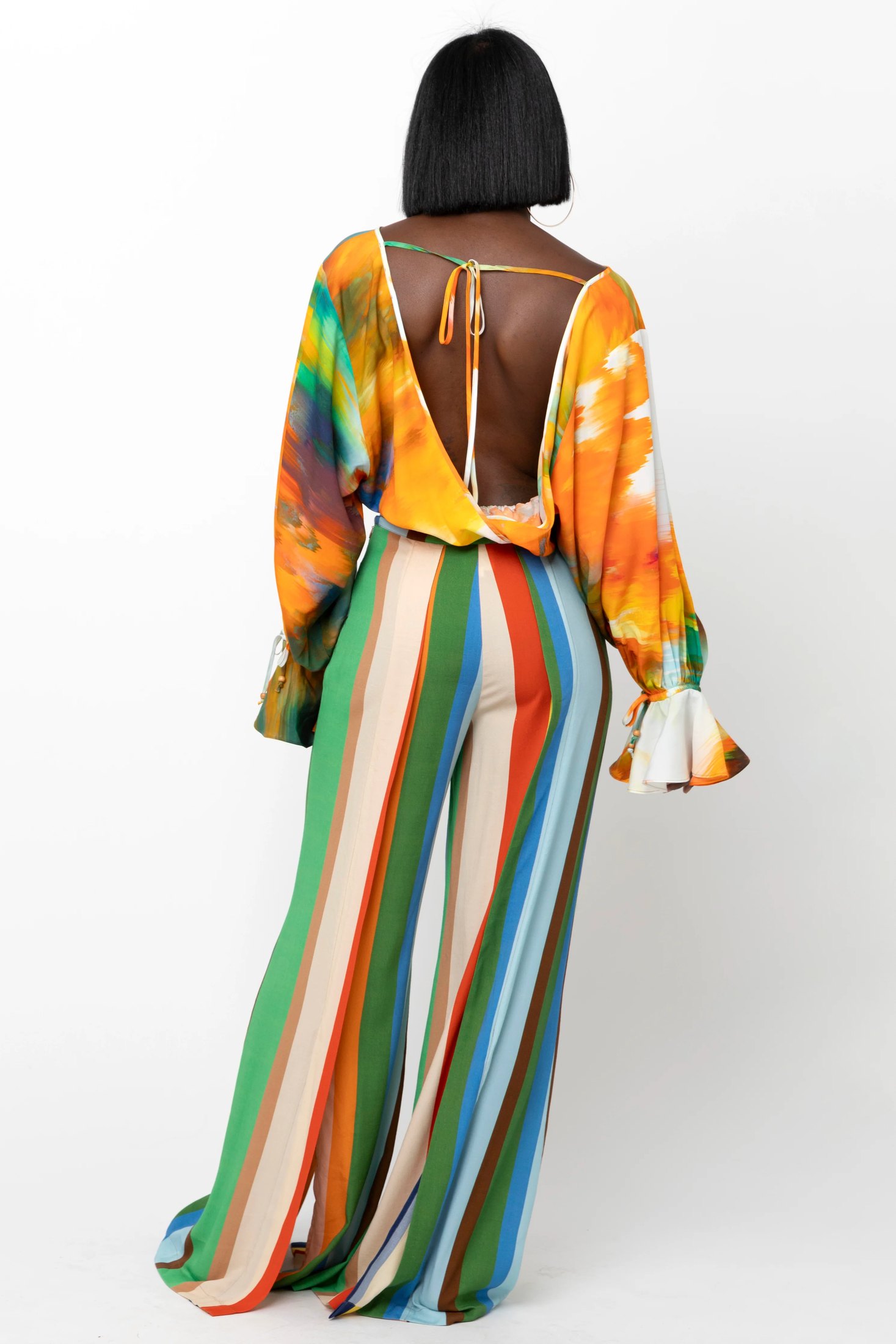 Official alternate/detail view — Front Slit Palazzo