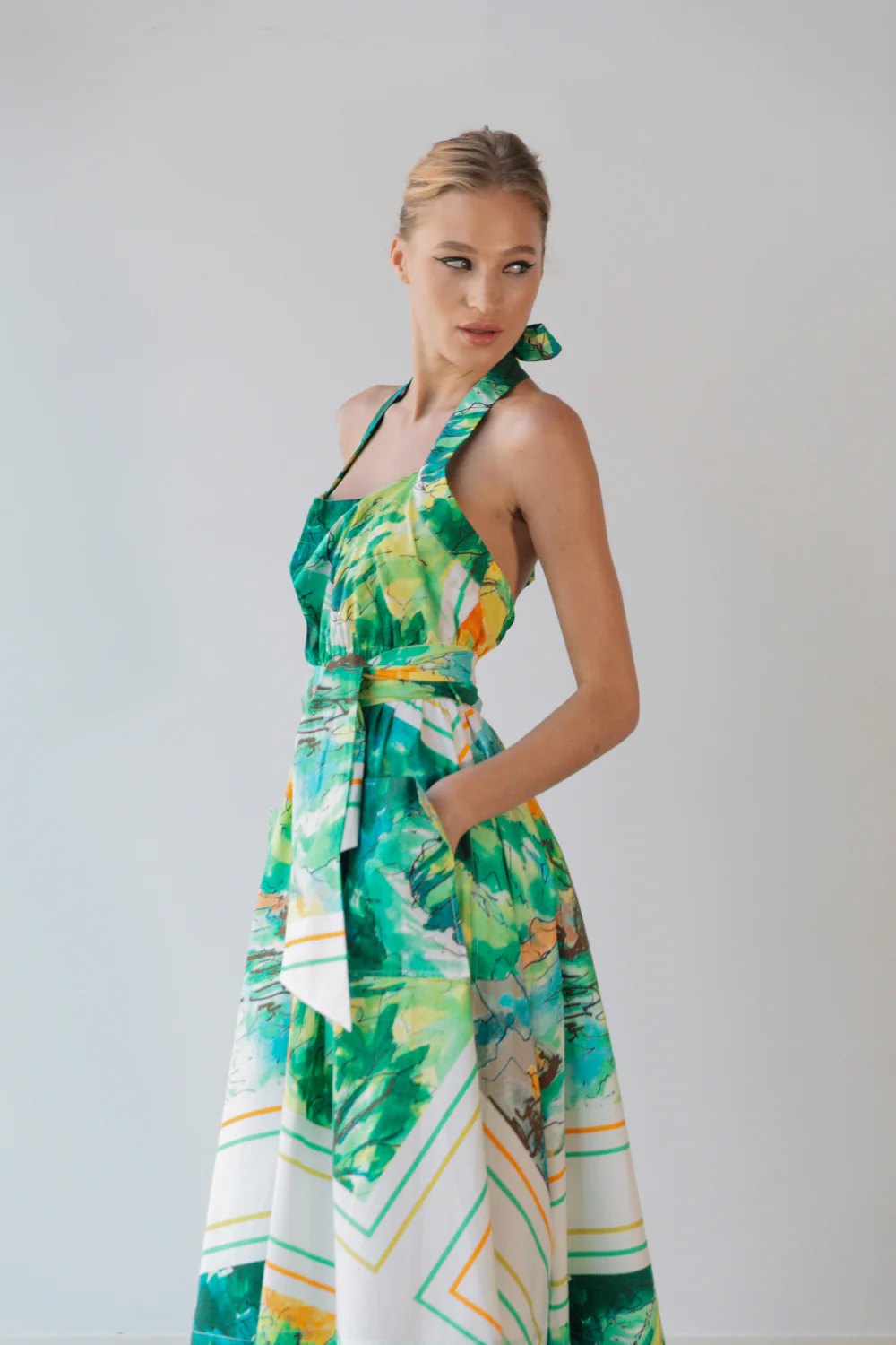 Official alternate/detail view — Halter Sundress