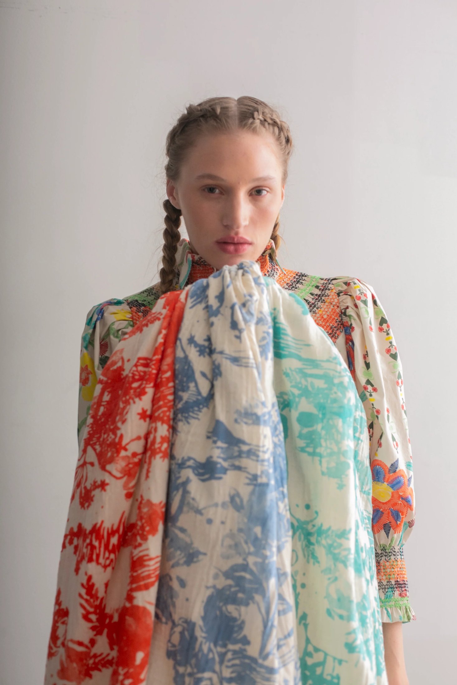 Made in Detroit Toile Shawl