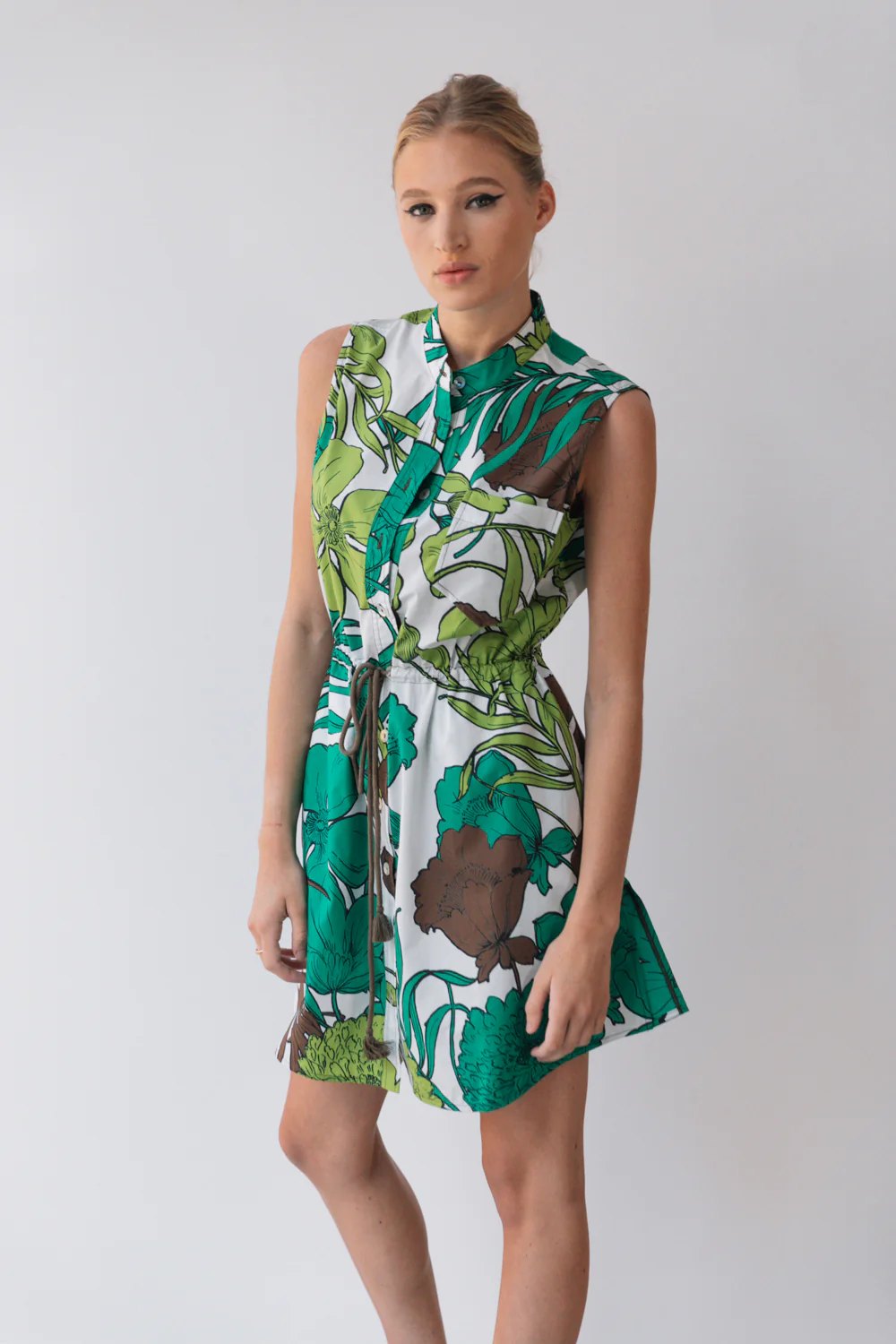 Official Hope for Flowers image 2 — Sleeveless Shirtdress