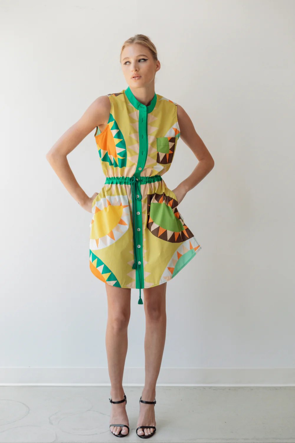 Official Hope for Flowers image 4 — Sleeveless Shirtdress