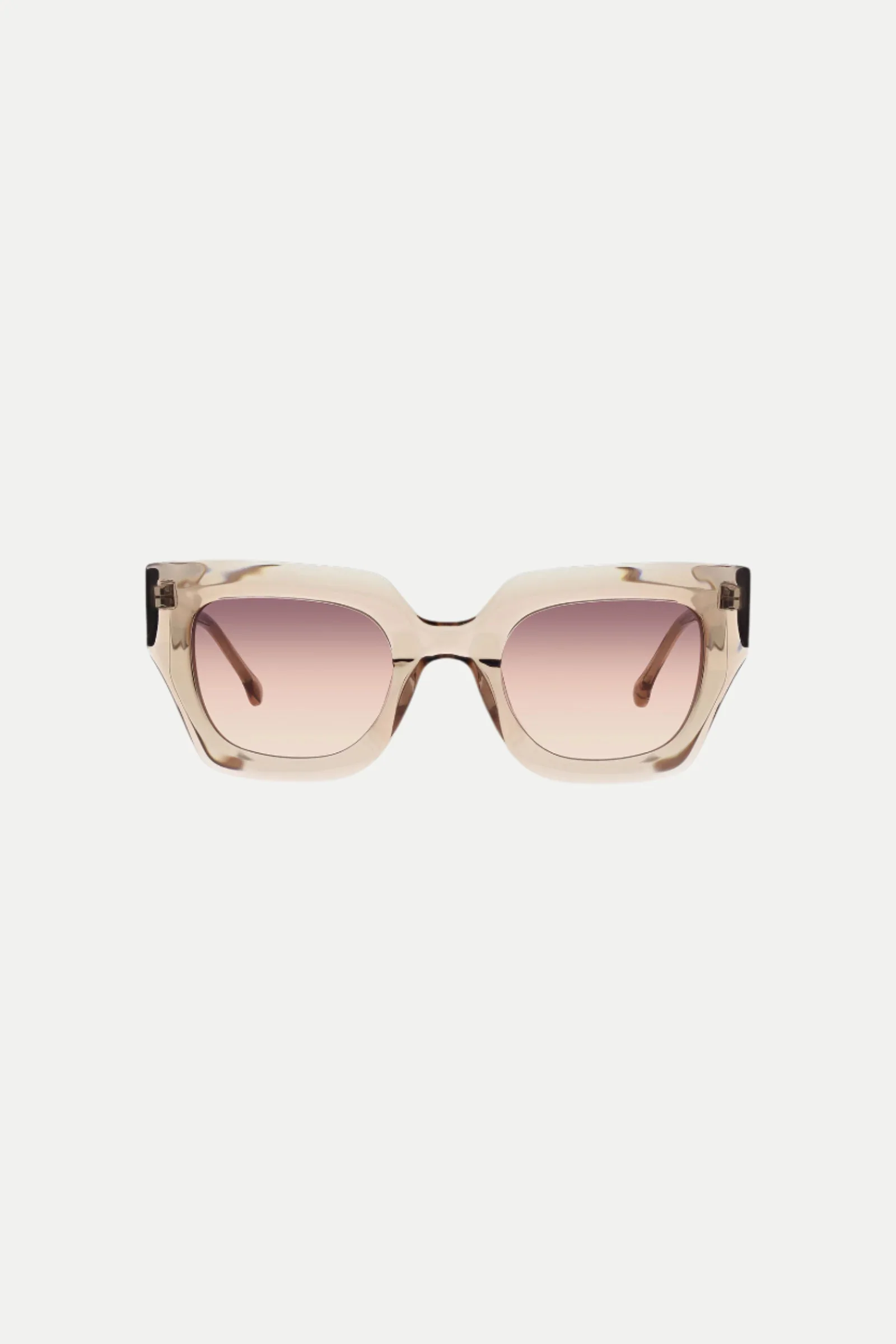 Sol Wide Frame Square Acetate Sunglasses
