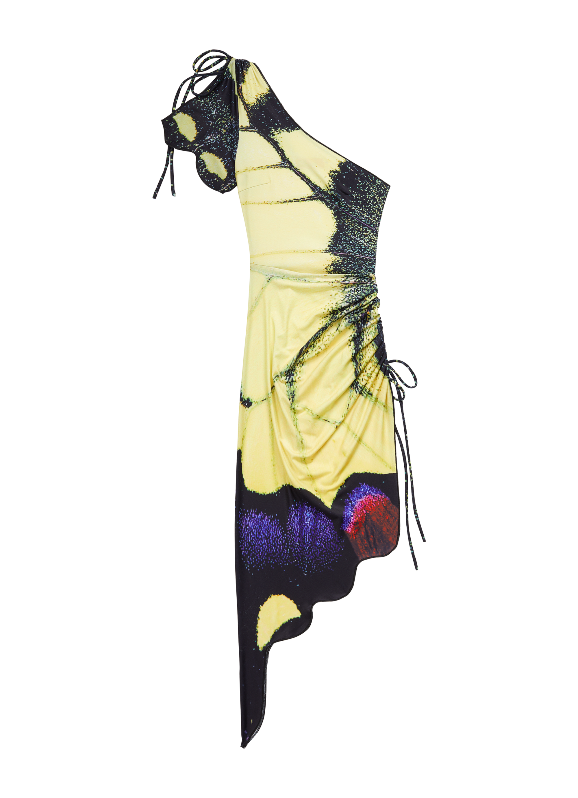 Dani Dress - Yellow Swallowtail