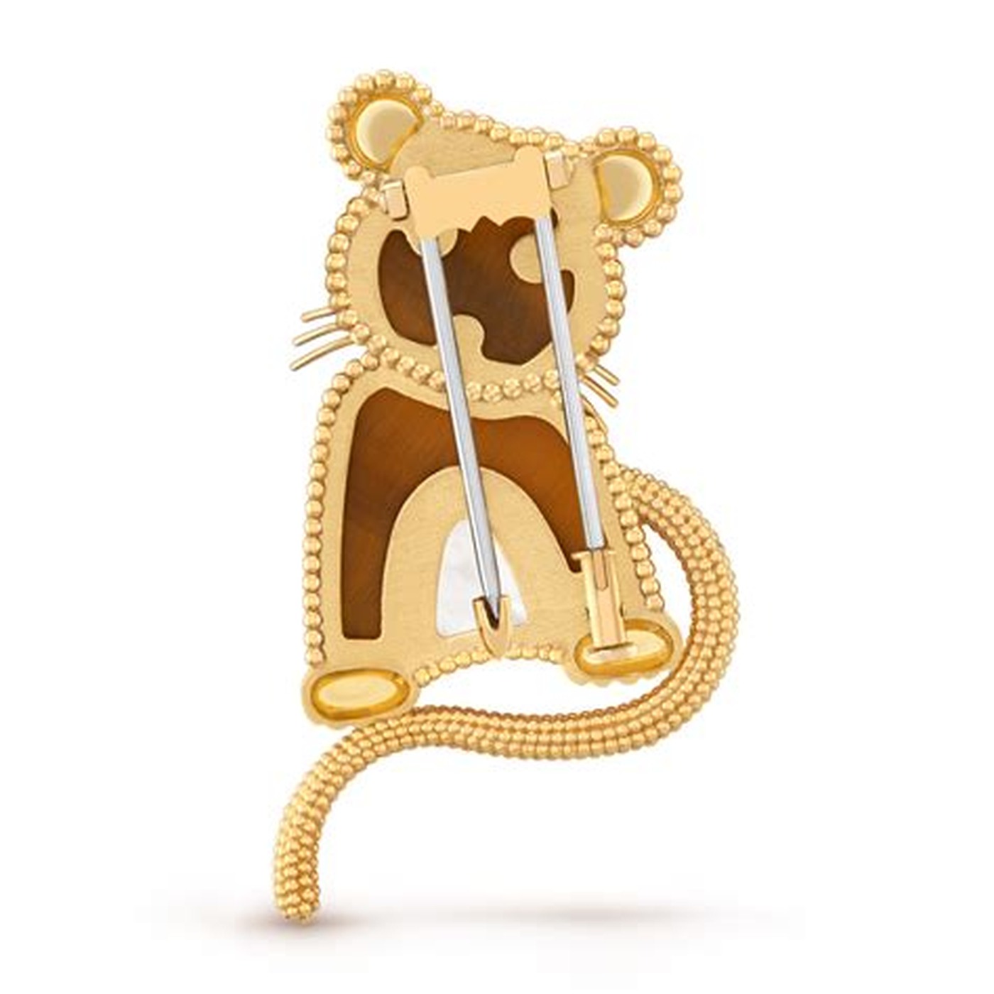tiger clip reverse view