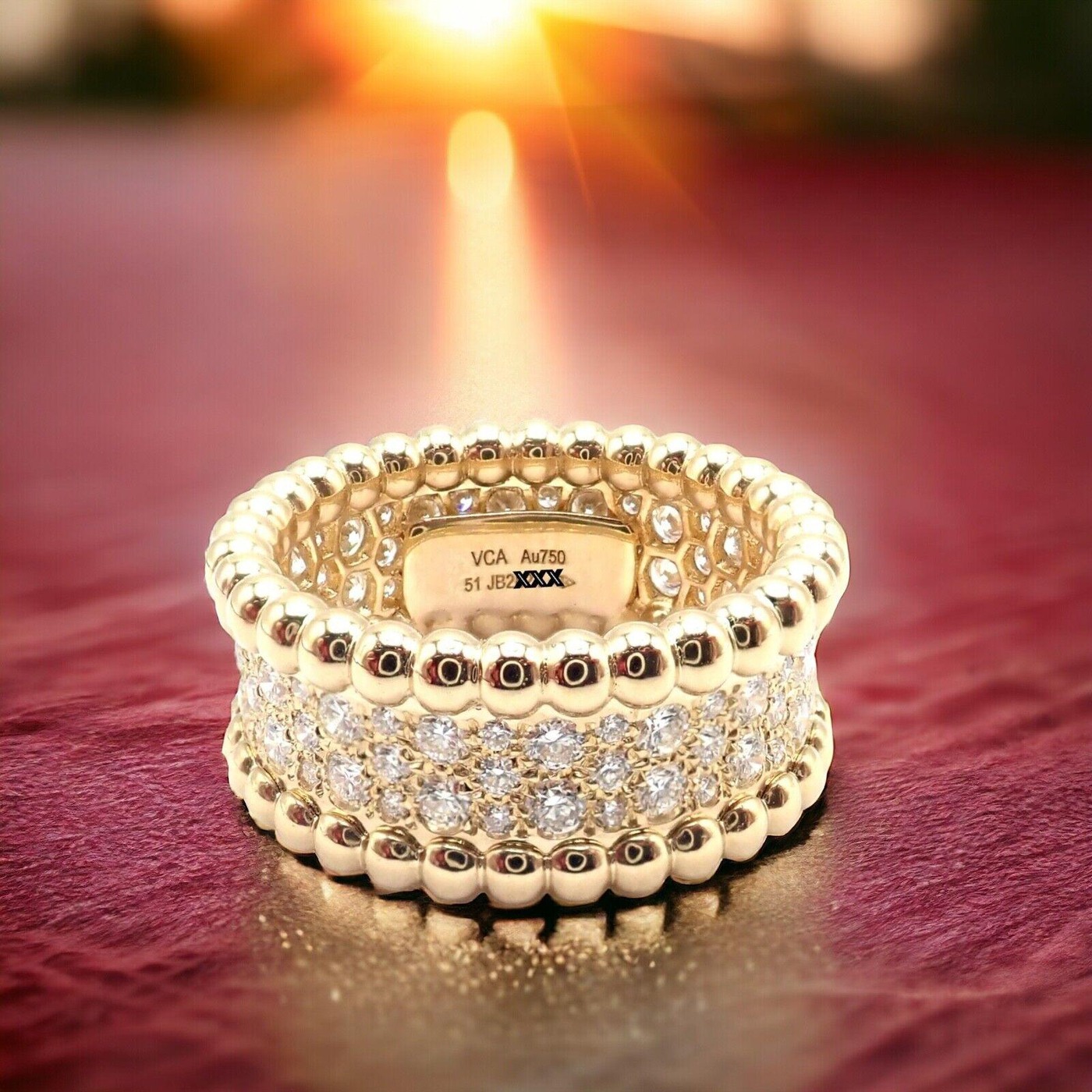ring in warm light