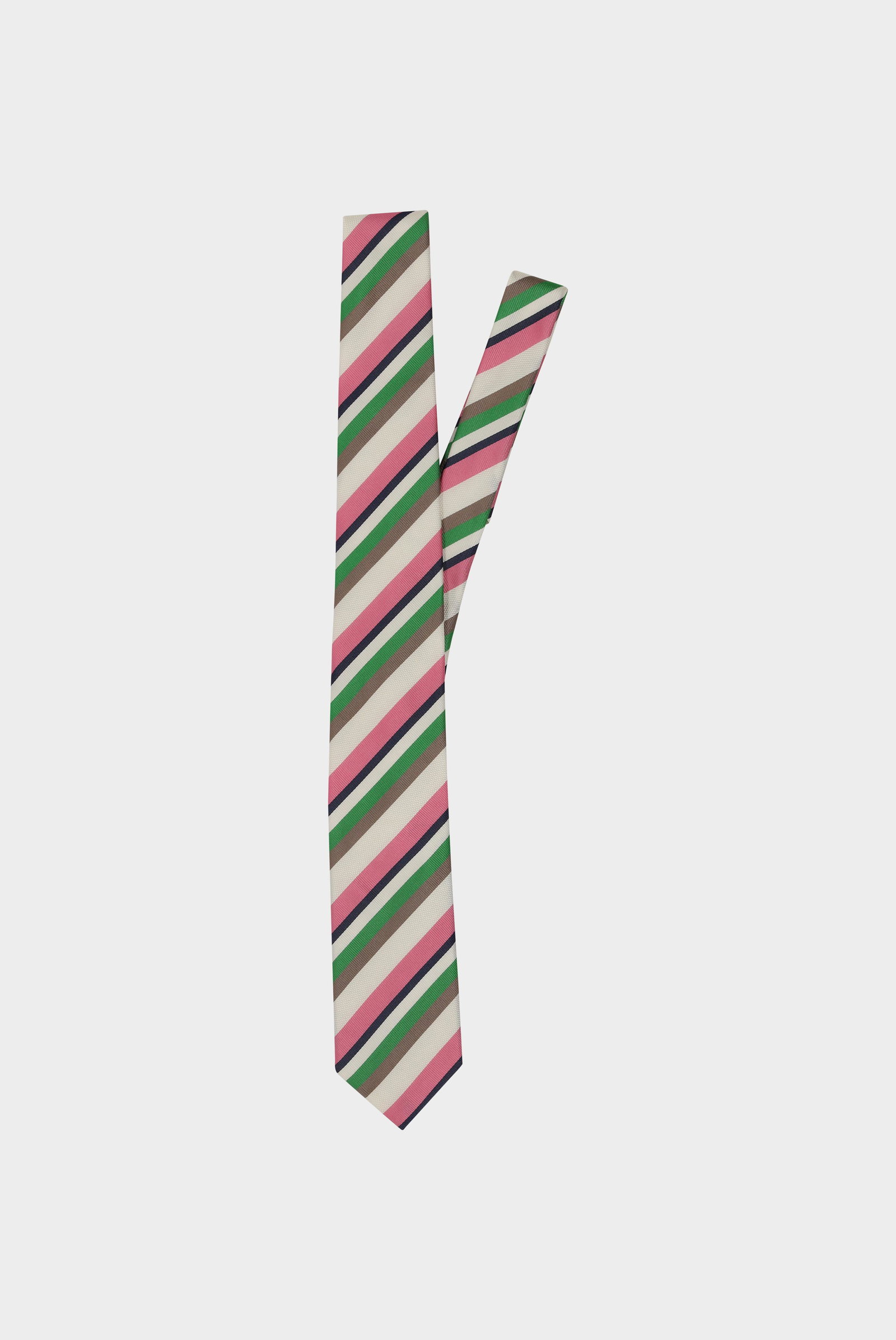 Leroy Silk-Jacquard Striped Tie