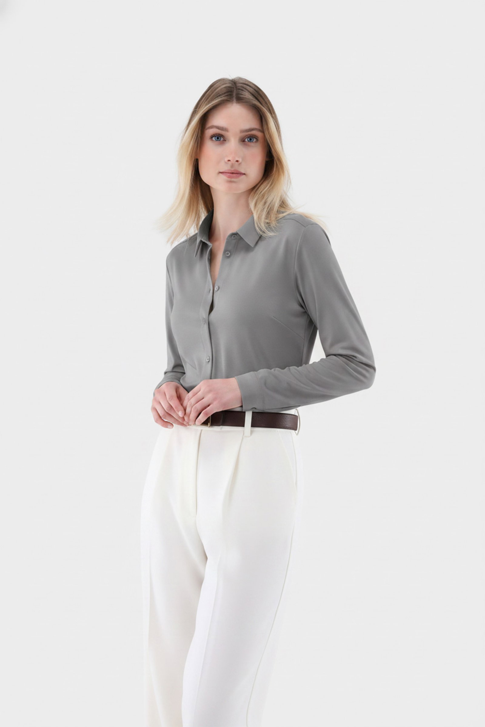 Malis Swiss Cotton Jersey Blouse