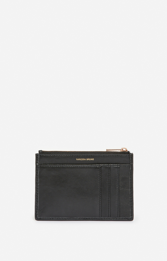 Braided Leather Card Holder — alternate angle