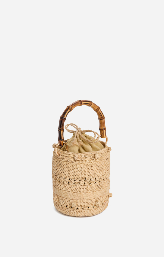 Small Bucket Bag — side or scale view