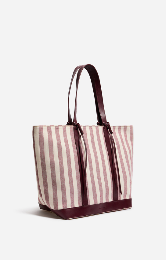 Canvas L Cabas Tote — construction detail