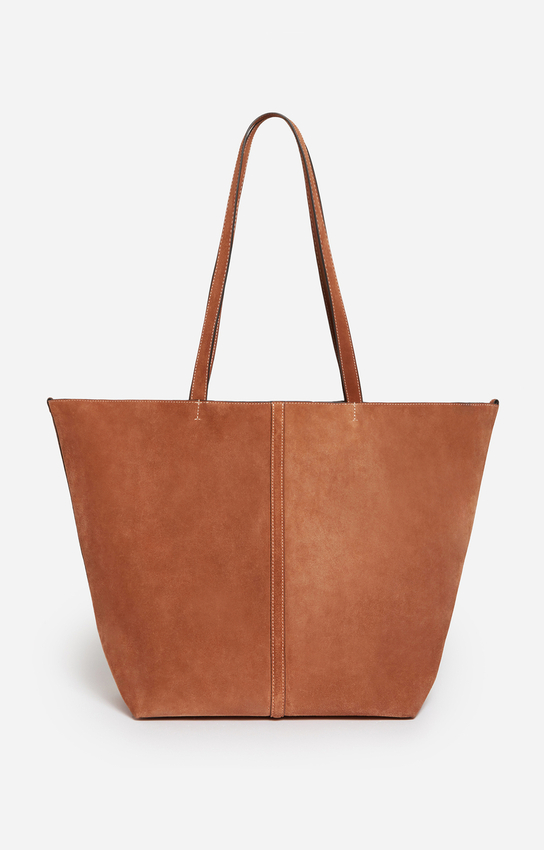 Large Calf Leather Daily Tote
