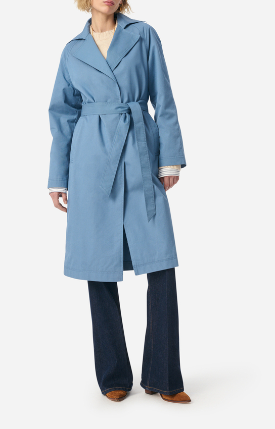 Faro Trench Coat — construction detail