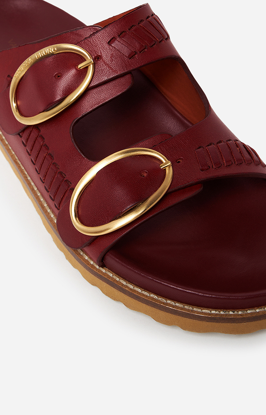 Leather Fussbetts Sandals — construction detail