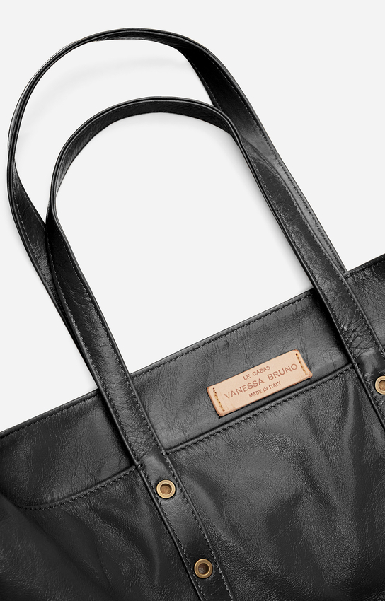 Leather L Zipped Cabas Tote — additional official view