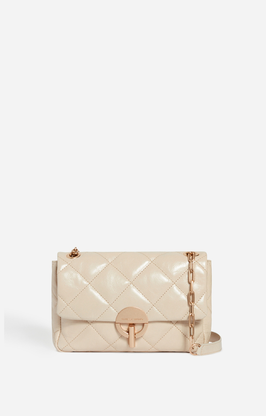 Large Leather Moon Bag