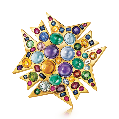 Theodora Pendant Brooch detail