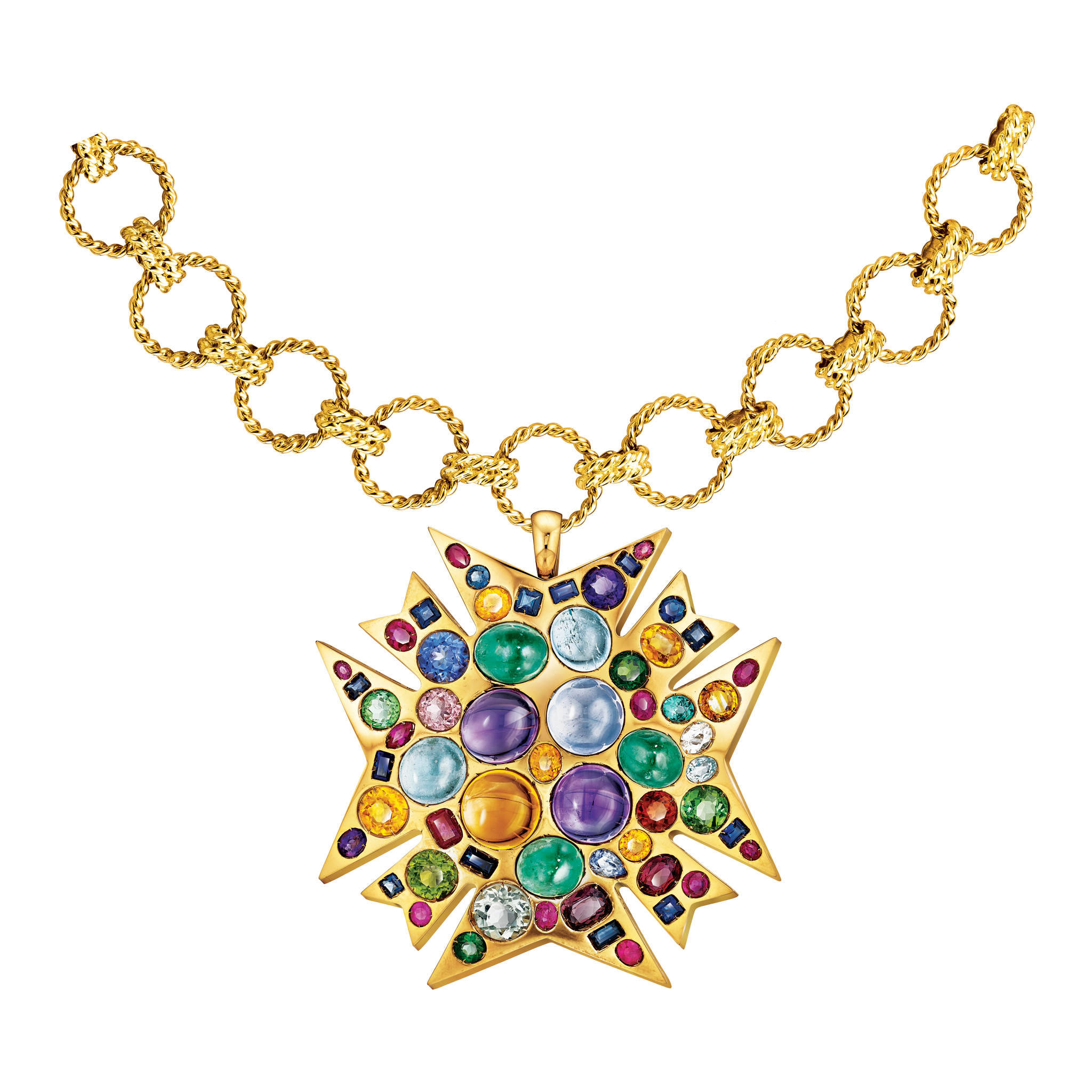 Theodora Pendant Brooch detail