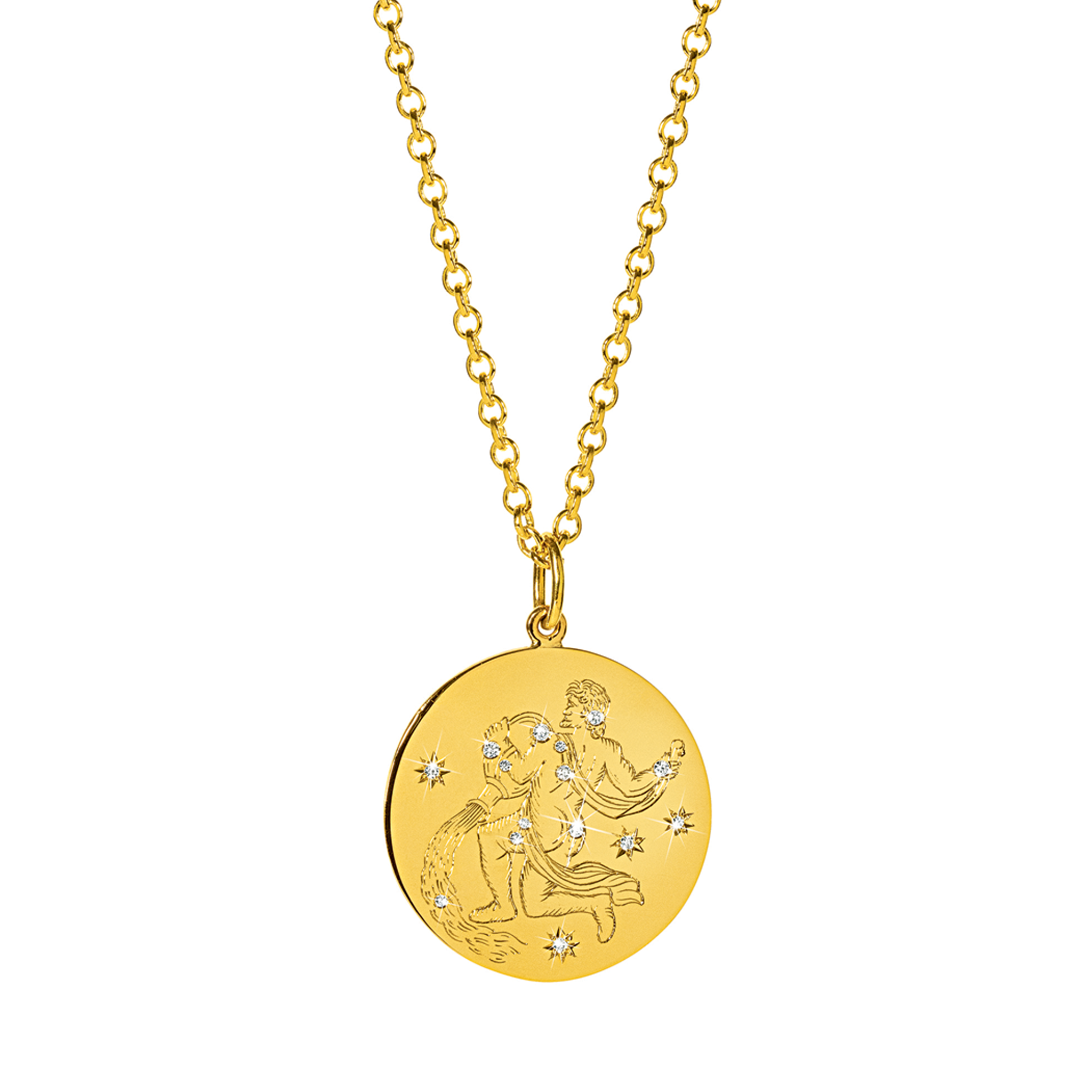 Zodiac Pendant Necklace