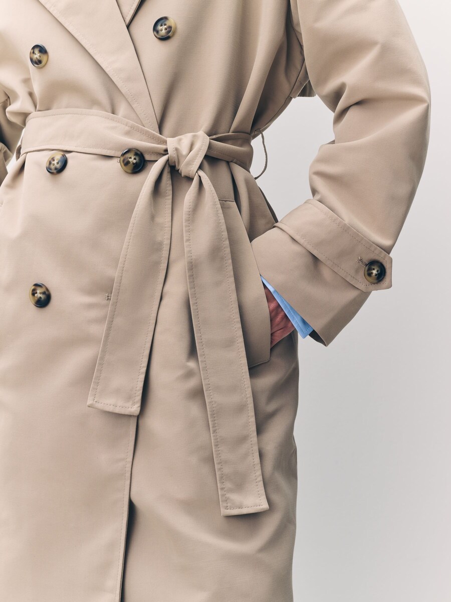 Long Belted Trenchcoat angle 6