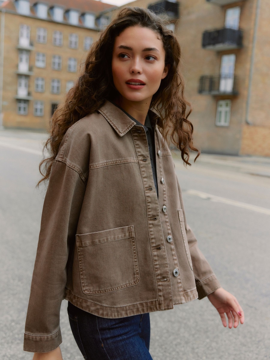 Long Sleeve Denim Shacket