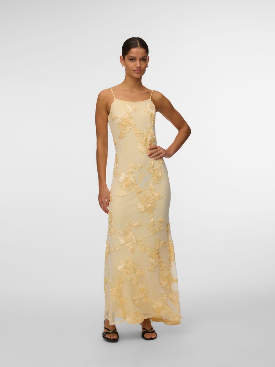 Sleeveless Embellished Maxi Dress