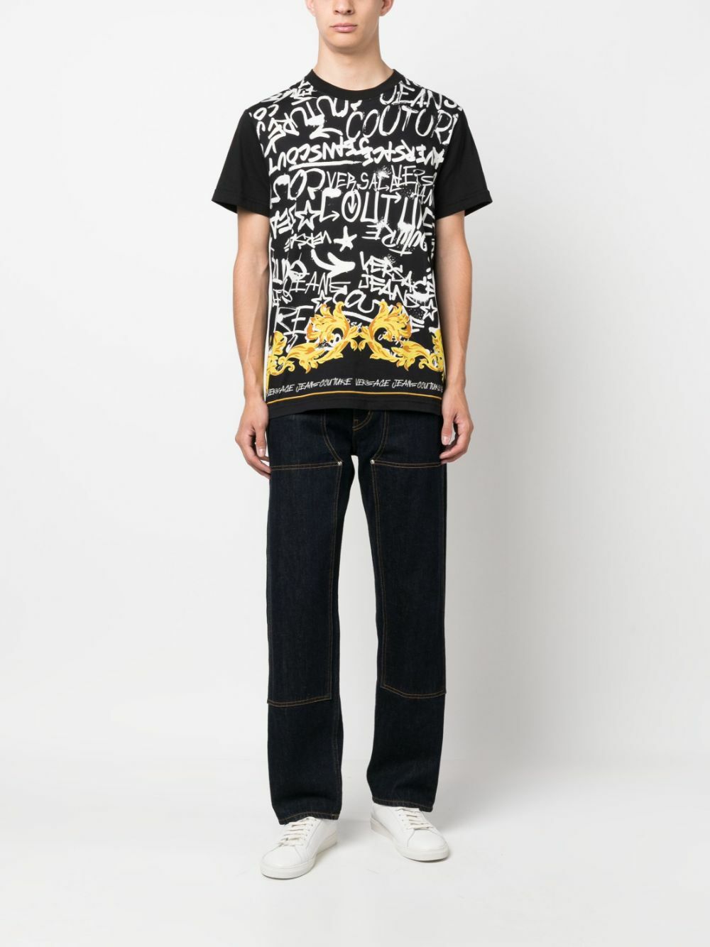 Printed Cotton-Jersey T-Shirt