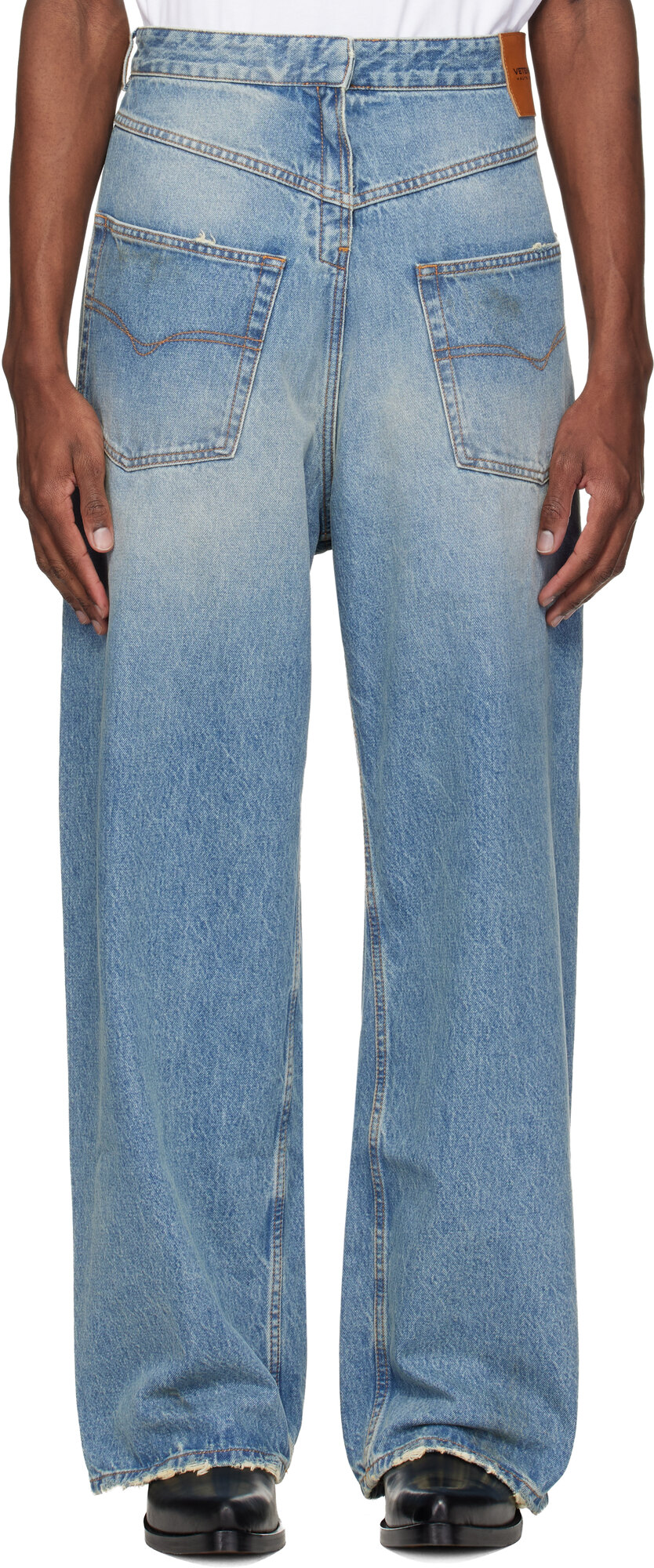 Back-To-Front Jeans