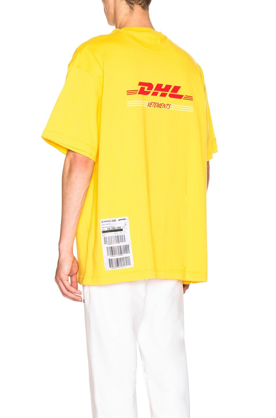 rear view with DHL branding