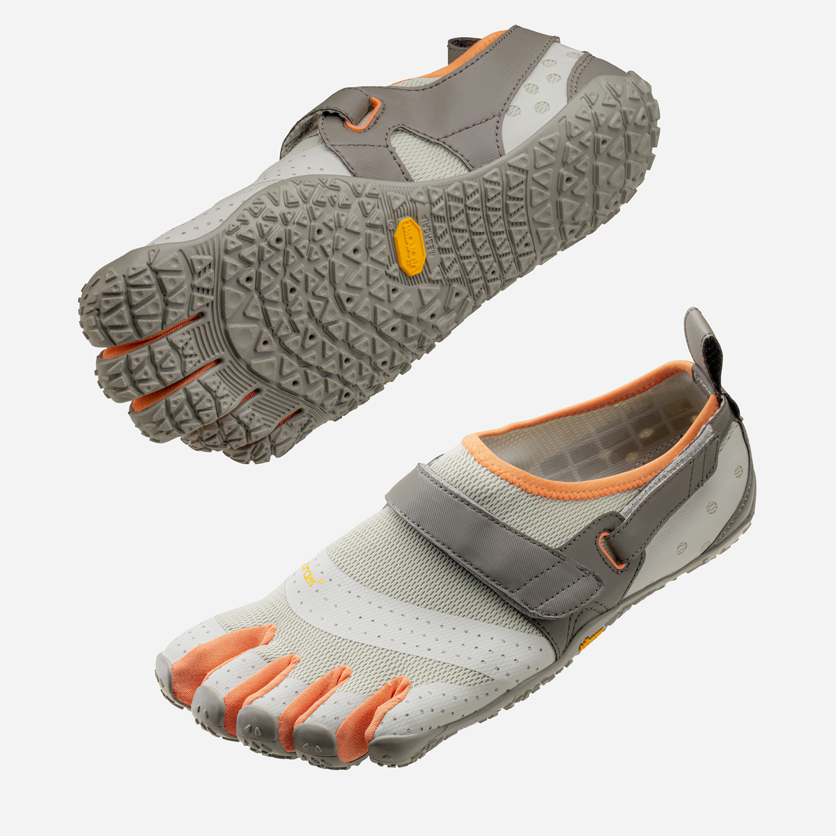 Heel or top view