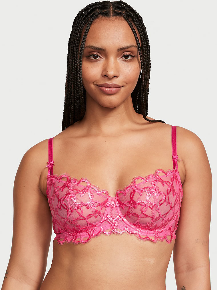 Dream Angels Wicked Unlined Lace Balconette Bra