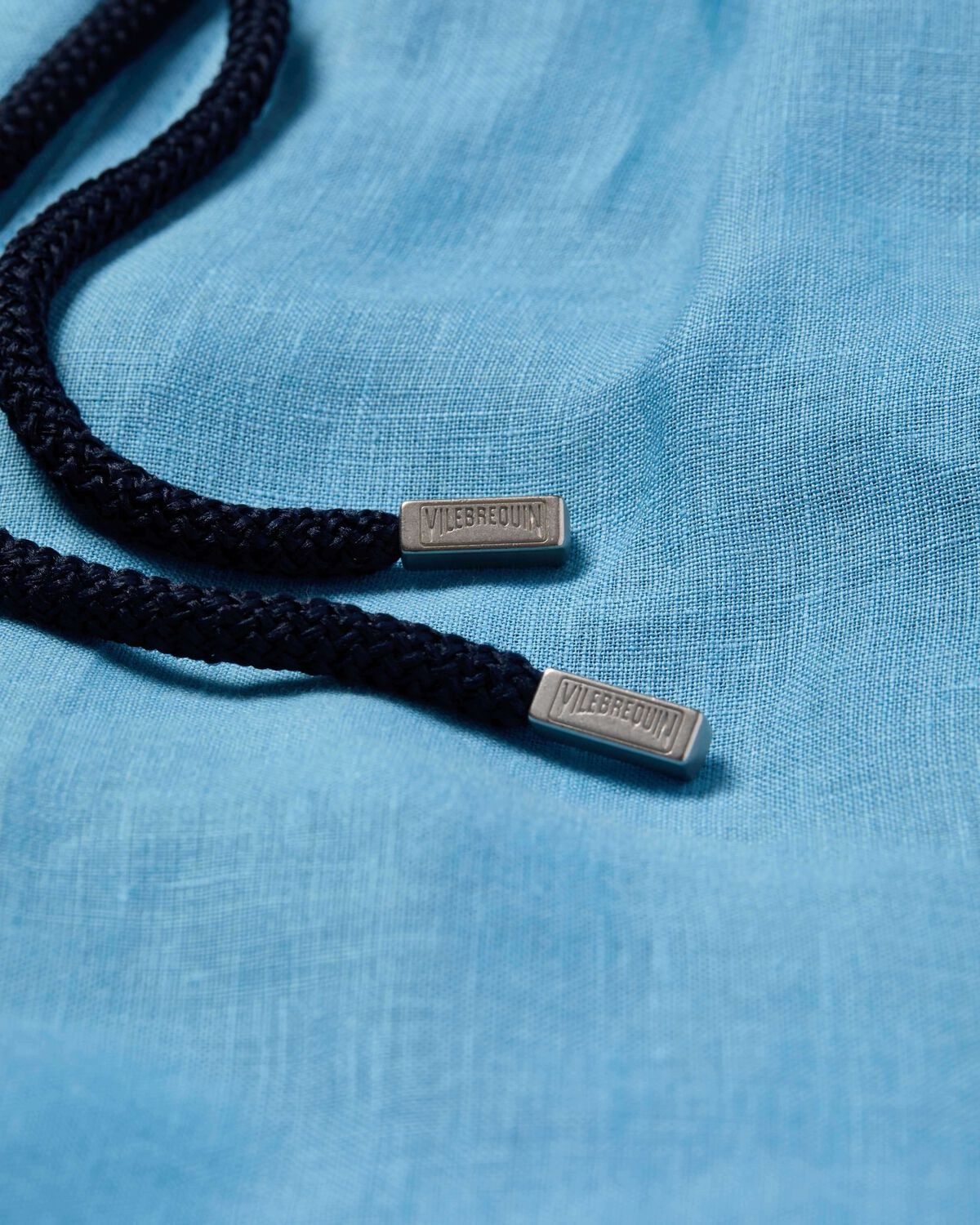 linen and drawstring detail