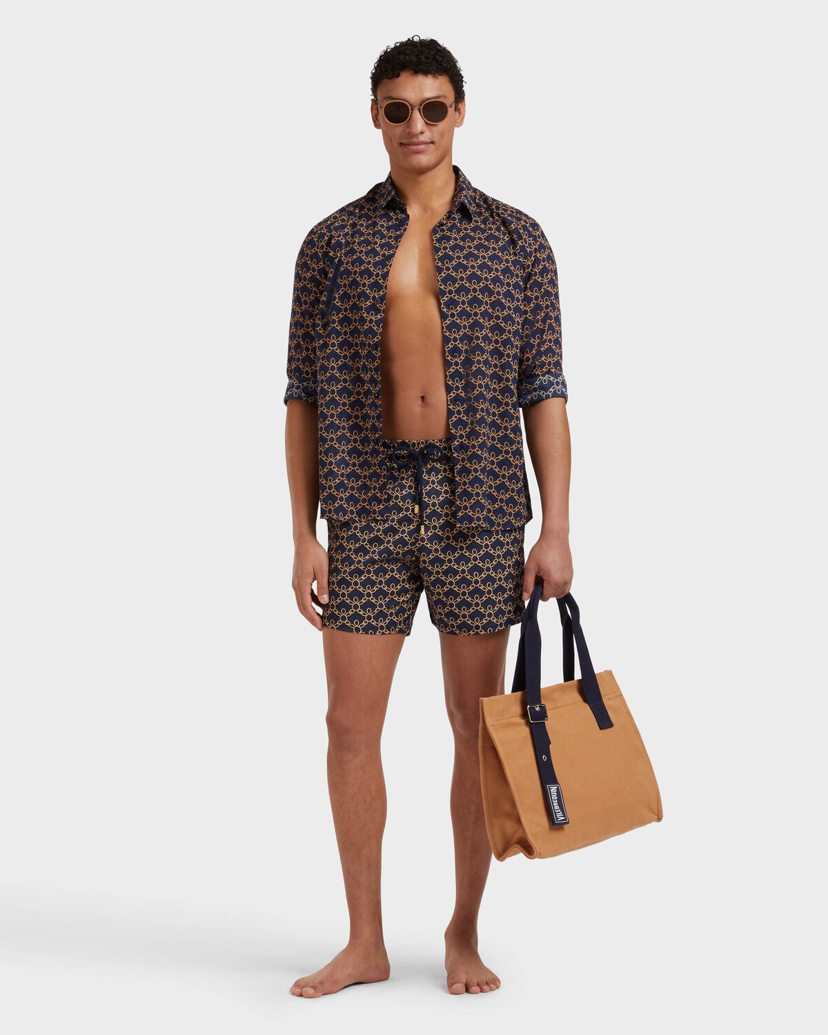 styled with resort layers
