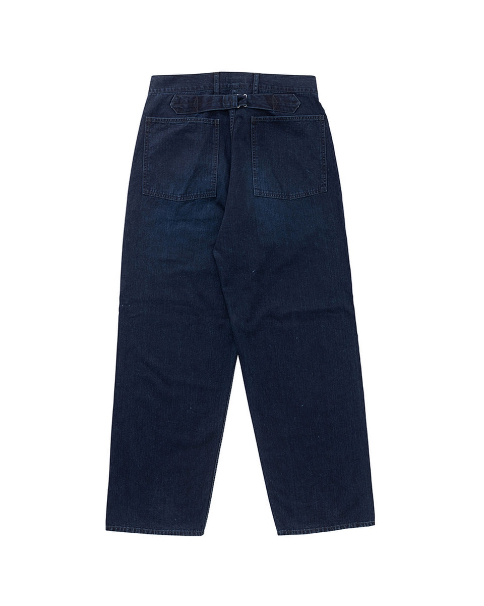 Indigo back view