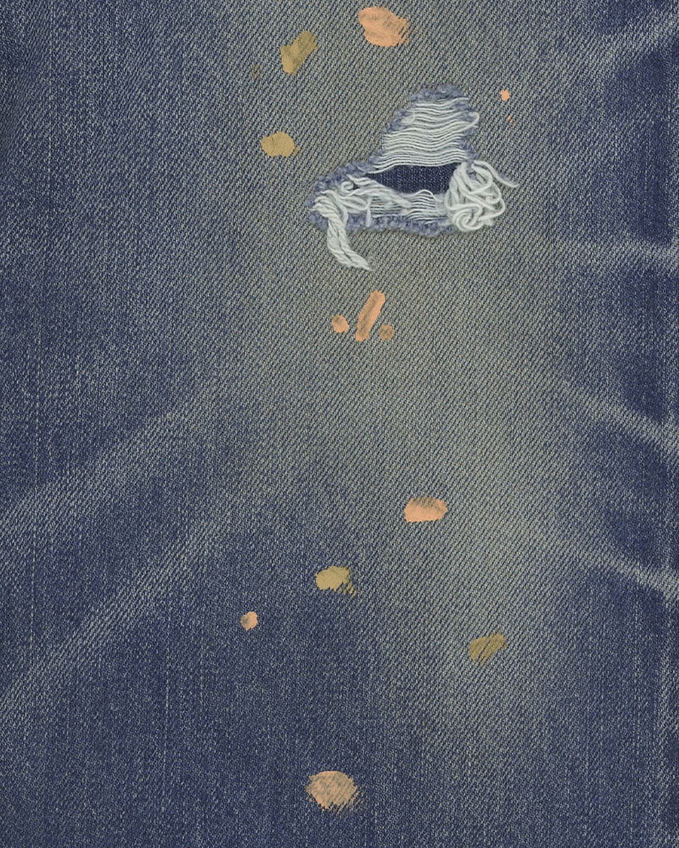 Folded view showing fading work