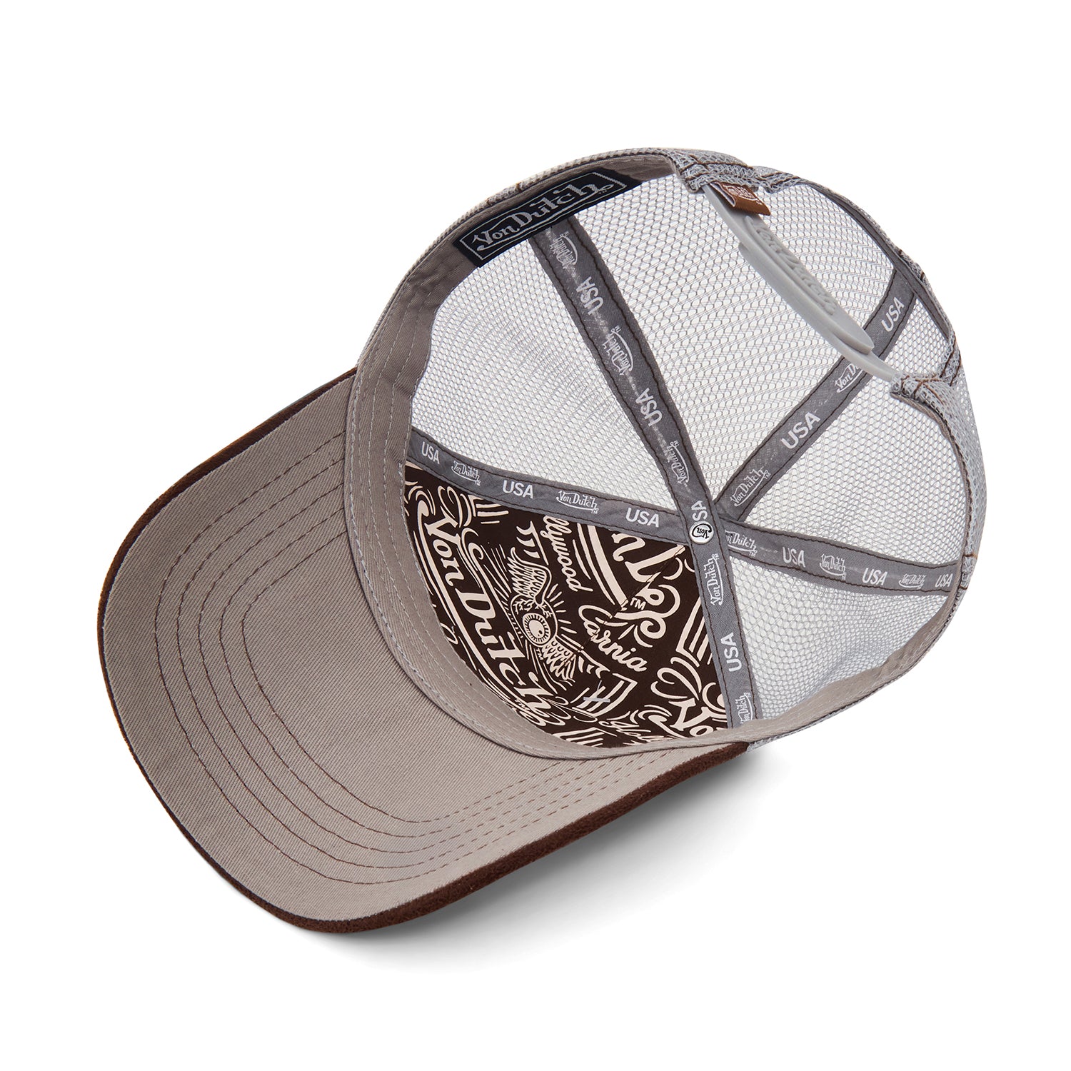 underside detail with printed lining