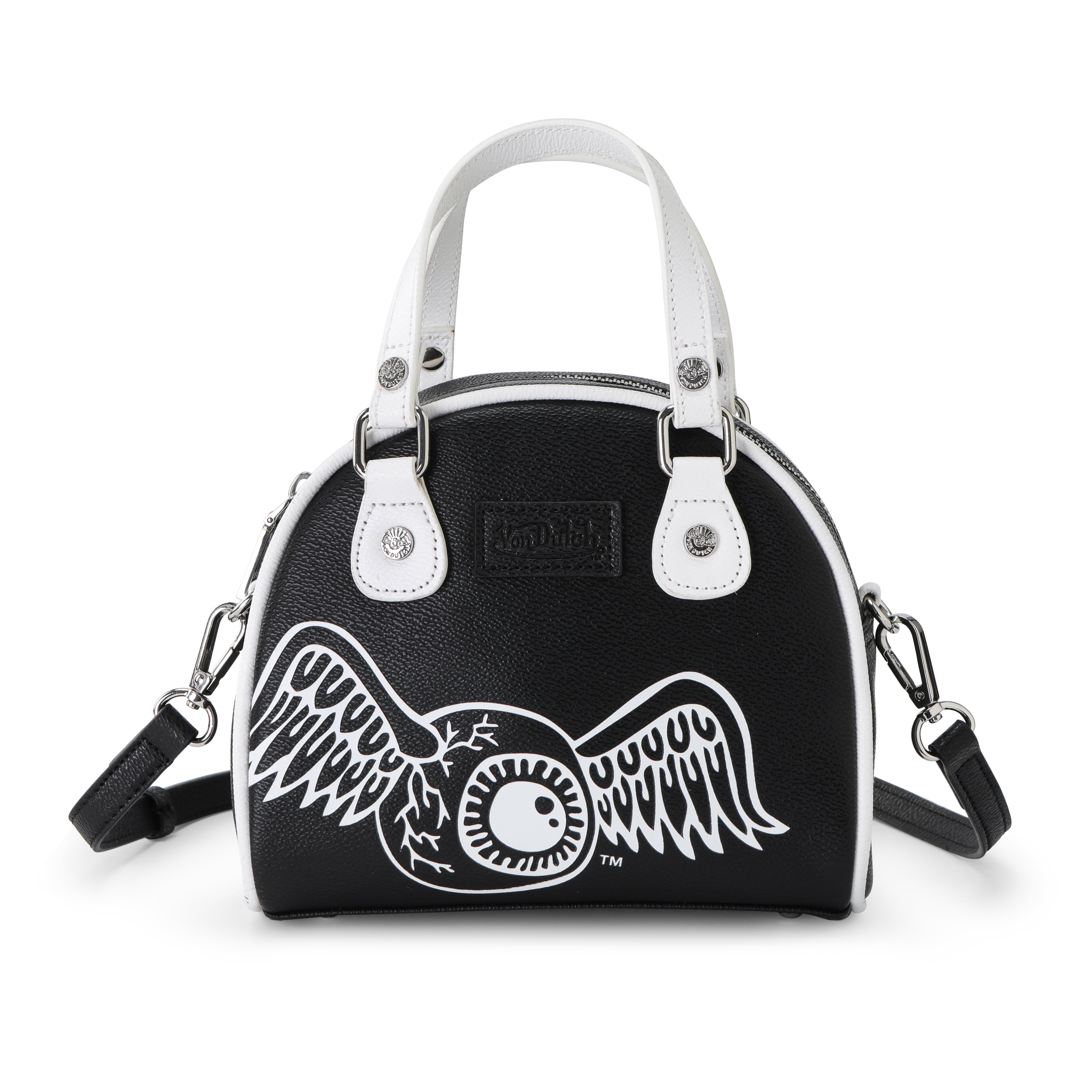 rear view with winged graphic