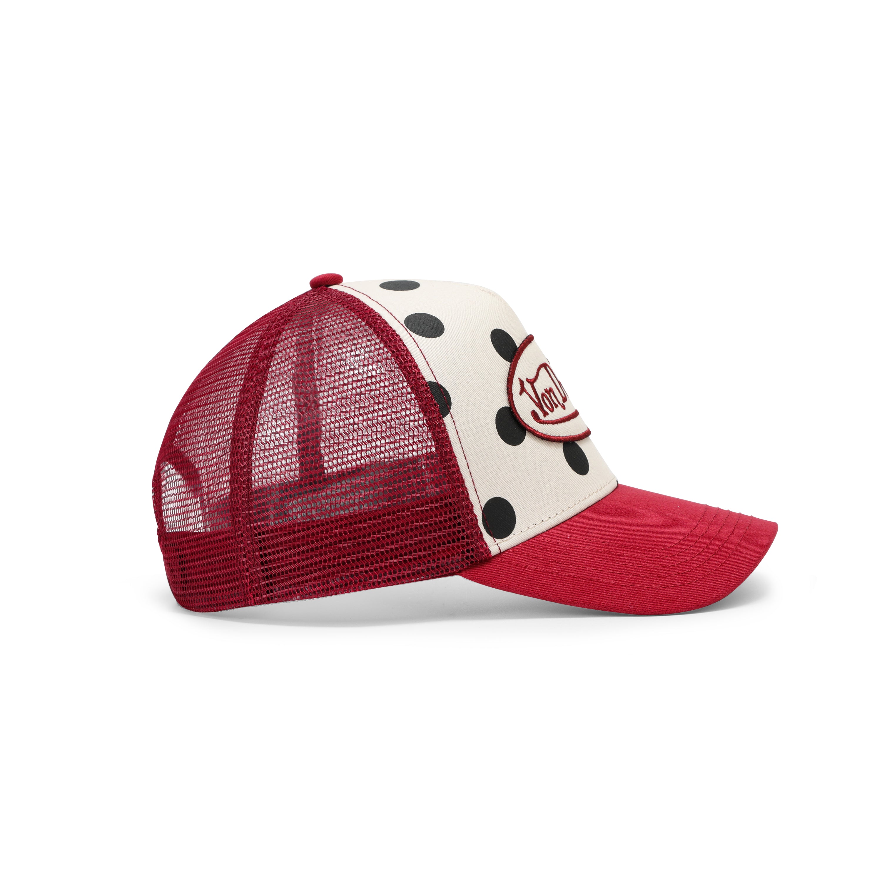 left-side angle with oval logo patch