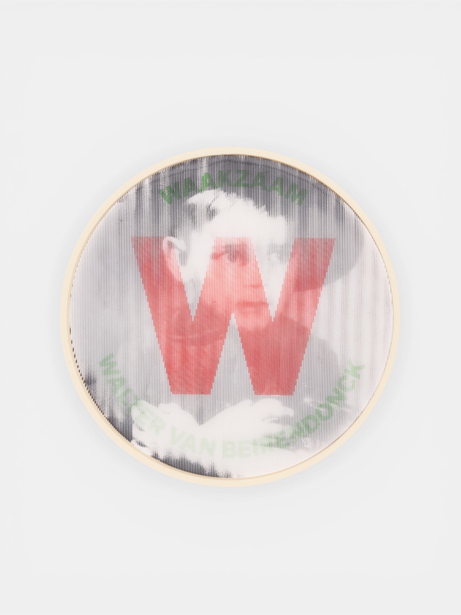 Glitch Lenticular Brooch