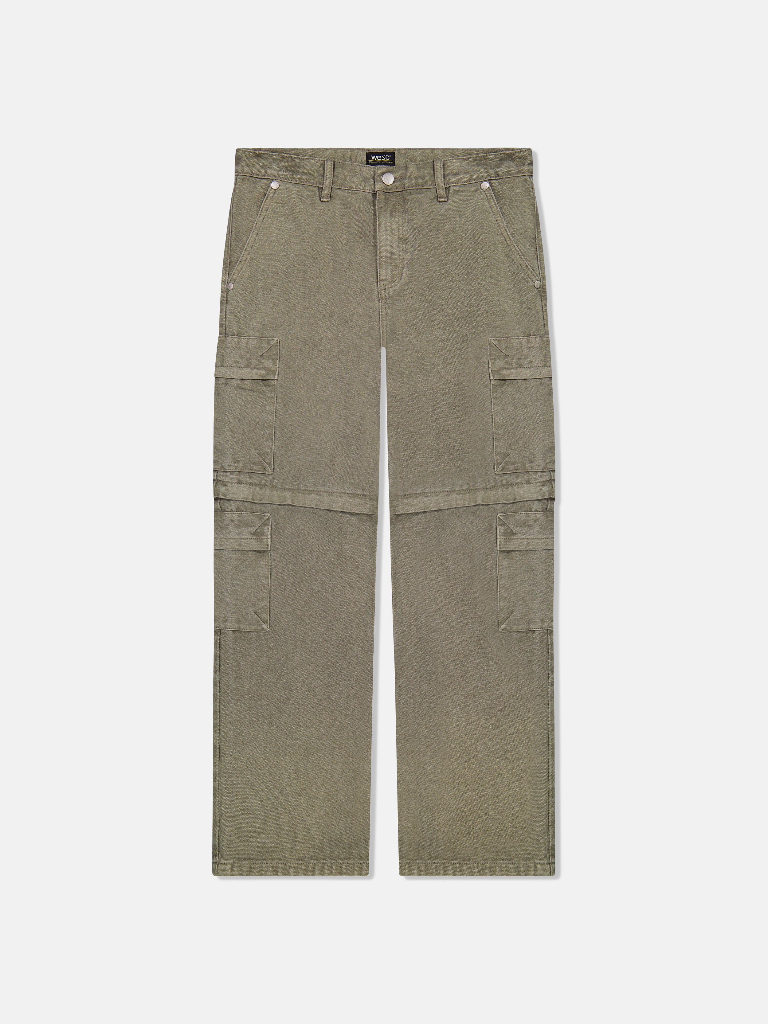Grey packshot with zip-off seams