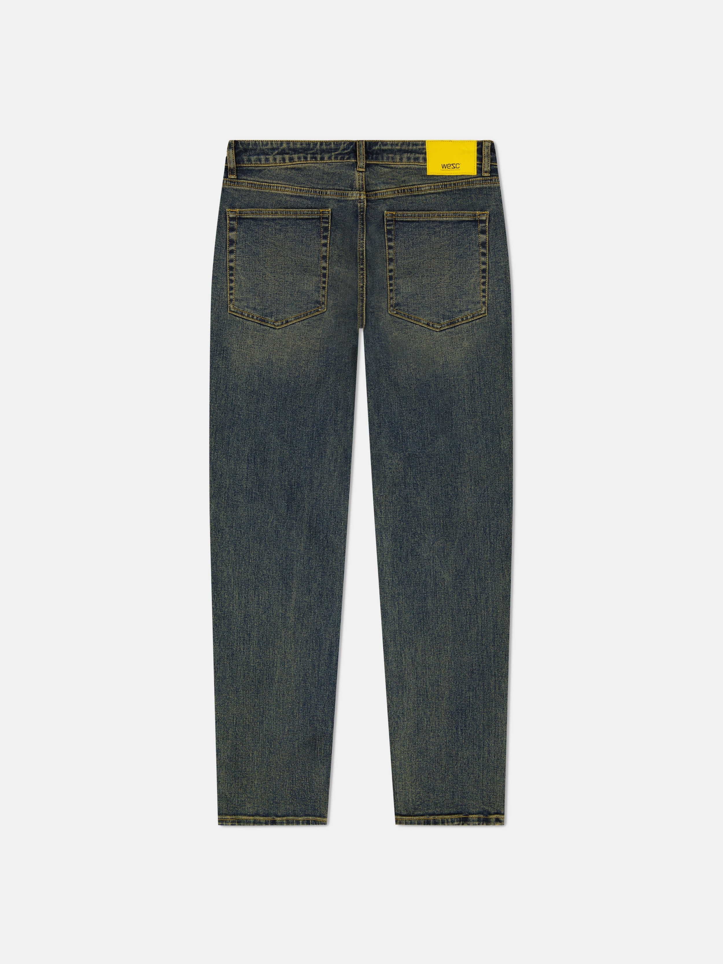 Back view with waistband patch